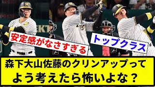 【なんだかんだ強そうやな】森下大山佐藤のクリンアップってよう考えたら怖いよな？【プロ野球反応集】【2chスレ】【なんG】