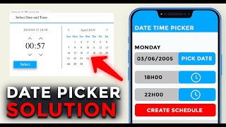 Create a Date-Time Picker in FlutterFlow Without Coding 🌟