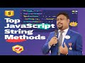 Useful JavaScript STRING METHODS