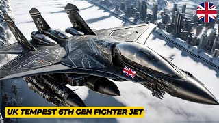 British 6th Gen Tempest Fighter Jet Reveal and Will Shock the World