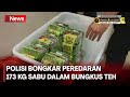 Polisi Gagalkan Peredaran Sabu 173 Kilogram, Dua Pelaku Ditangkap