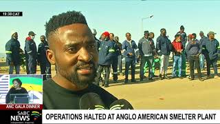 Operations temporarily suspended at Anglo American's Smelter Plant in Polokwane