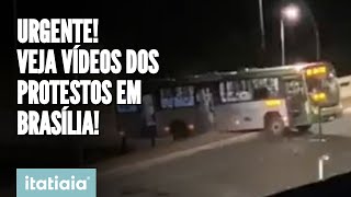 URGENTE! VÍDEOS MOSTRAM PROTESTOS EM BRASÍLIA E TENTATIVA DE INVASÃO À SEDE DA PF! VEJA!