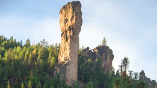 The Geologic Oddity in Oregon; Stein's Pillar