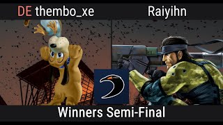 DE | thembo_xe (Duck Hunt) VS Raiyihn (Snake) | Crow's Nest: The Prologue - SSBU Winners Semis