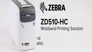 Tiskárna identifikačních náramků Zebra ZD510-HC