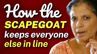 How the SCAPEGOAT keeps everyone IN LINE in narcissistic relationships