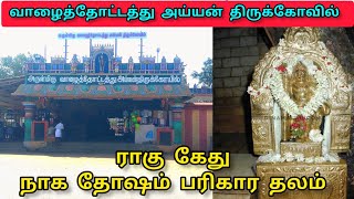 அருள்மிகு வாழைத்தோட்டத்து அய்யன் திருக்கோவில் பயணம் | Vaazhaithottathu ayyan Kovil  Coimbatore