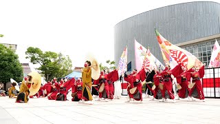 粟津おすえべ花吹雪 📍YOSAKOIソーラン日本海 加賀会場 (大賞演舞/小松駅噴水広場) 📅2022-07-10T15:48