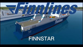 VSF FINNSTAR arrival in Travemünde