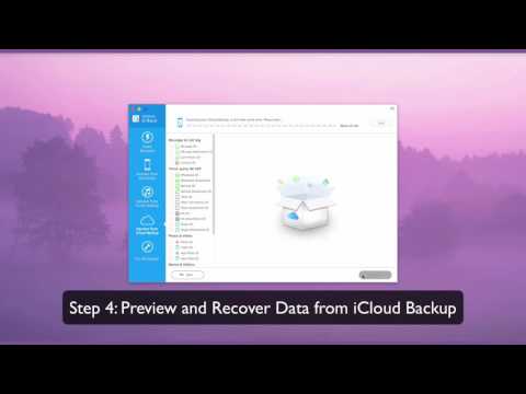 How to Download iCloud Backup to PC How to Download iCloud Backup to PC