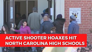 Active shooter hoax calls at NC high schools