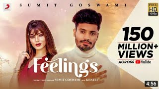 "Sumit Goswami - Feelings | KHATRI | Deepesh Goyal | Haryanvi Song 2020"