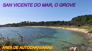 GALICIA EN AUTOCARAVANA, O GROVE, ÁREA DE AUTOCARAVANAS