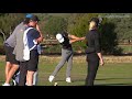 tommy fleetwood golf swing short iron down the line u0026 fo sky sports british masters october 2018.