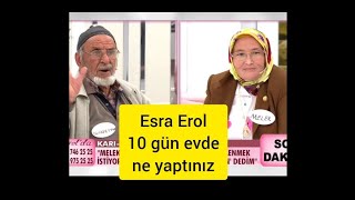 #esraerol #serafettin ve #melek  10 gün evde ne yaptınız