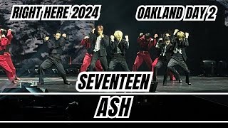 241106 Seventeen ‘Ash’ Oakland Day 2 Right Here USA Tour 2024 #seventeen #svt