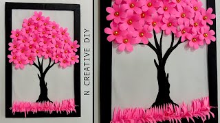 Home decor ideas | Wall hanging craft | Paper wall decoration | Paper wall mate | Paper craft easy