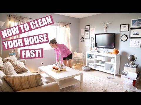 How To Clean Your House Fast: Clean With Me! | Hayley Paige How To Clean Your House Fast: Clean With Me! | Hayley Paige