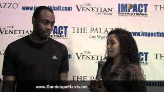Dominique Harris Interviews James Anderson @ Impact Basketball (Lockout)