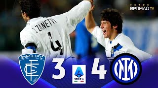 Empoli 3 x 4 Inter ● Serie A 2002/03 Extended Goals \u0026 Highlights ᴴᴰ