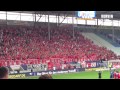 1. fc magdeburg 2 1 hallescher fc 16.08.2015 choreo pyro u0026 support