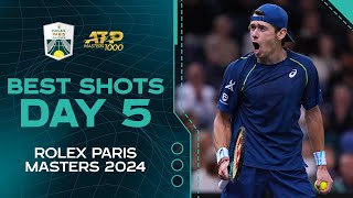 Top 5 Points of the Day 5 | Rolex Paris Masters 2024