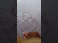 Eagle 🦅 drawing omg easy trick  #drawing #draw #youtubeshorts