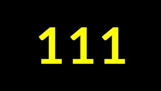 111 Seconds Countdown Timer With Sound Effect