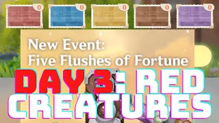 Genshin Impact: Five Flushes of Fortune Day 3: Red Creatures (Kamera Event)