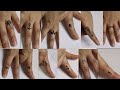 12 different types of cute finger tattoos|how to make tattoo with pen #tattoo #viral #youtubevideo
