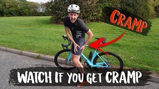 How to AVOID cramp when cycling.