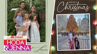 Hoda Kotb and Jenna Bush Hager reveal their 2024 holiday cards