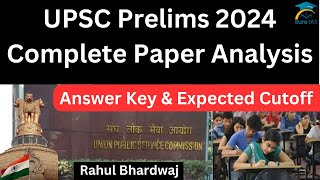 UPSC Prelims 2024 Paper Analysis | Answer Key UPSC Prelims 2024 | Sure IAS | #prelims2024