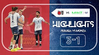 HIGHLIGHTS | Sir Susa Vim Perugia - MINT Vero Volley Monza (SuperLega)