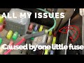 FIXED!!!! 99-06 Chevy gmc Cadillac security issue, dash repair, bcm and fuse block inspection