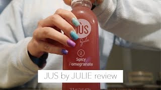 JUS by JULIE juice cleanse review - 3 day detox