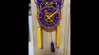 3D printed  pendulum clock