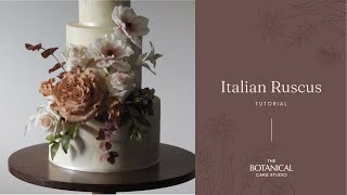 Italian Ruscus Tutorial (Gumpaste / Flower Paste)