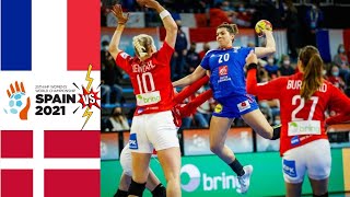 France Vs Denmark Semi-final Handball Women's World Championship Spain 2021