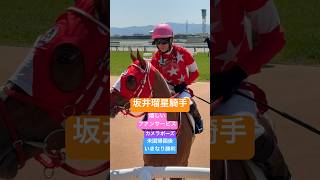 【坂井瑠星騎手】嬉しいファンサービス☺️ 帰国後いきなり勝利! #shorts #short #shortvideo #競馬 #坂井瑠星