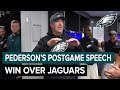 Doug Pederson's Postgame Speech After Win Over The Jaguars | Philadelphia Eagles