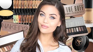 HALF HIGH END VS HALF DRUGSTORE MAKEUP LOOK | CHEAP DUPES TO HIGH END MAKEUP