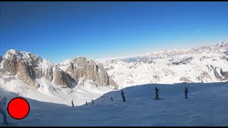 Bellunese 🔴, discesa della Marmolada (Arabba - Marmolada - Dolomiti)