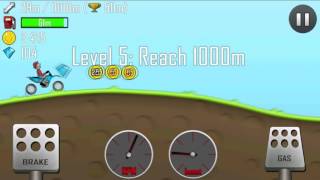 Hill Climb Racing - Unlock Motocross Bike gameplay Walkthrough Part 2 (ios, Android)