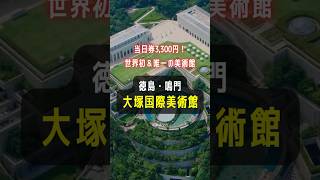 【世界初】当日券3,300円！入館料が最も高い、世界初＆唯一の美術館「大塚国際美術館」 #shorts #日本一 #大塚国際美術館 #徳島