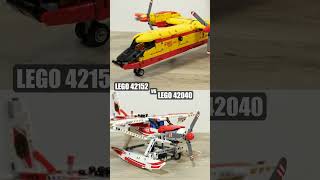 LEGO 42152 vs LEGO 42040 | LEGO Comparison | 42152 Firefighter Aircraft | 42040 Fire Plane Technic