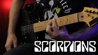 Scorpions - Seventh Sun GUITAR COVER + VIDEO LESSON