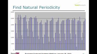 Educational Webinar: How to get Good Forecasts from Bad Data
