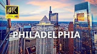 Philadelphia, USA 🇺🇸 in 4K ULTRA HD 60FPS by Drone